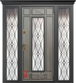 Входные двери МДФ в Королеве «Двери МДФ со стеклом»